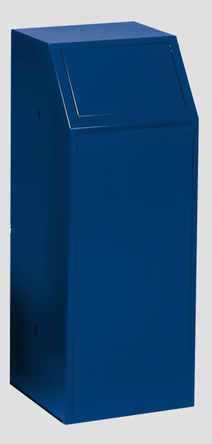 Wertstoffsammler blau RAL 5010 für 110 Liter Säcke
