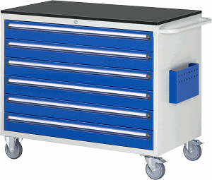 Montagewagen Modell XXL5.16, B 1145 x T 650 x H 970 mm, Melamin-Top 19 mm