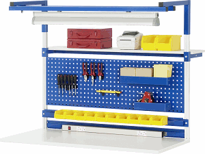 Komplettaufbau E-9, System-Aufbau Serie E, Systembreite 1000 mm
