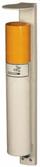 Wandascher in Zigaretten-Optik mit Dach
