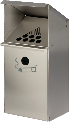 Wandascher Modell WH 41 Edelstahl
