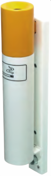 Wandascher in Zigaretten-Optik
