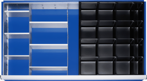 Einteilungssets für Schublade-XXL, Höhe 60 - 90 mm