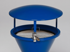 Dach für Standascher enzianblau RAL 5010