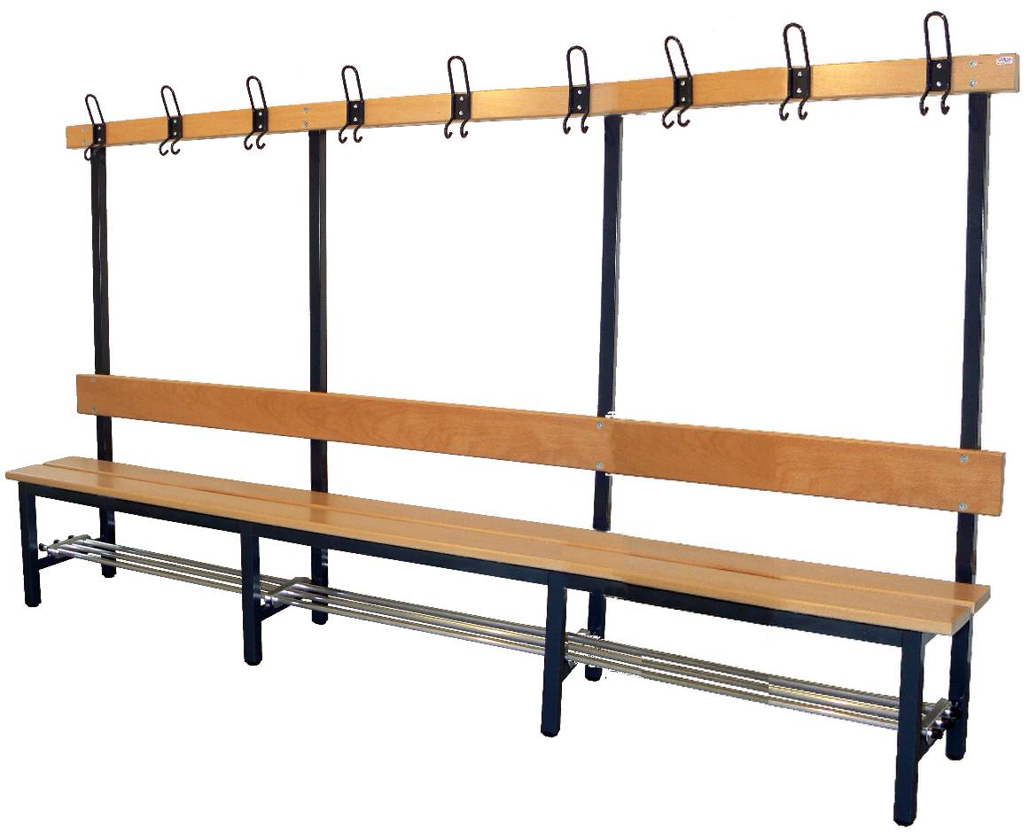 Einseitige Sitzbank Kinder, Länge 2500 mm, Tiefe 320 mm