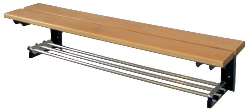 Wandsitzbank für Kinder Länge 1000 mm, Tiefe 290 mm