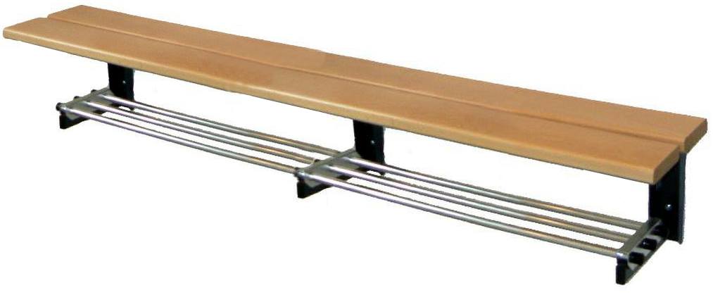 Wandsitzbank für Kinder Länge 1500 mm, Tiefe 290 mm