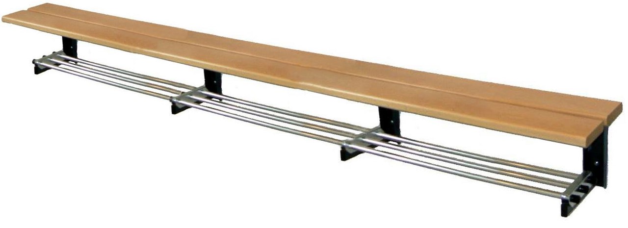 Wandsitzbank für Kinder Länge 2500 mm, Tiefe 290 mm