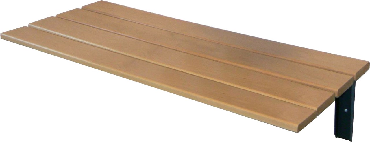 Wandsitzbank, Länge 1000 mm, Tiefe 500 mm