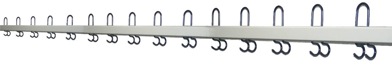 Hakenleiste Secura Länge 3000 mm