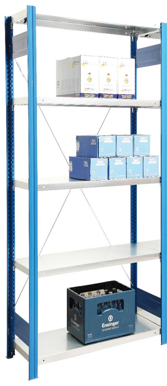 Grundregal 2000x875x300 mm HxBxT in diversen Farben