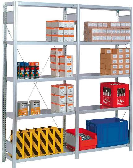 Standardregale verzinkt