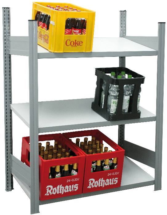 Getränkekistenregal