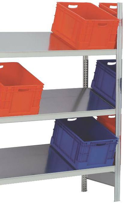 Schrägbodenanbauregal 2000x1005x600 mm HxBxT
