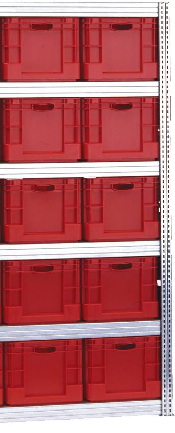 Eurokastenanbauregal Breite 875
