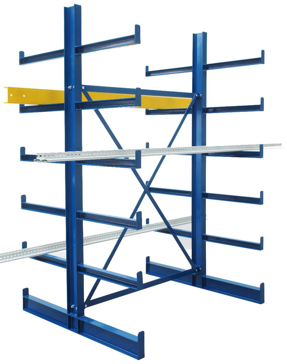 Kragarmregal leicht, doppelseitig Grundregal 