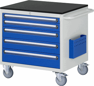 Montagewagen Modell XL3.11, B 770 x T 650 x H 790 mm, Melamin-Top 19 mm