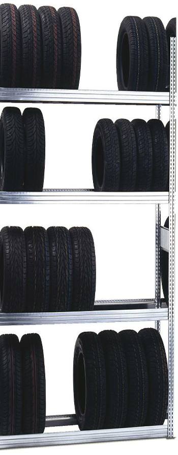 Reifenregal Anbauregal Breite 875 mm