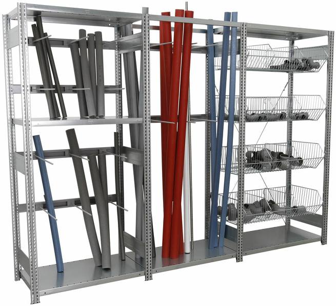 Handwerkerregal 2000x2811x500 mm HxLxT
