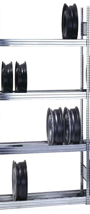 Felgenanbauregal Breite 875 mm