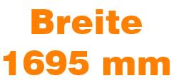 Breite 1695 mm
