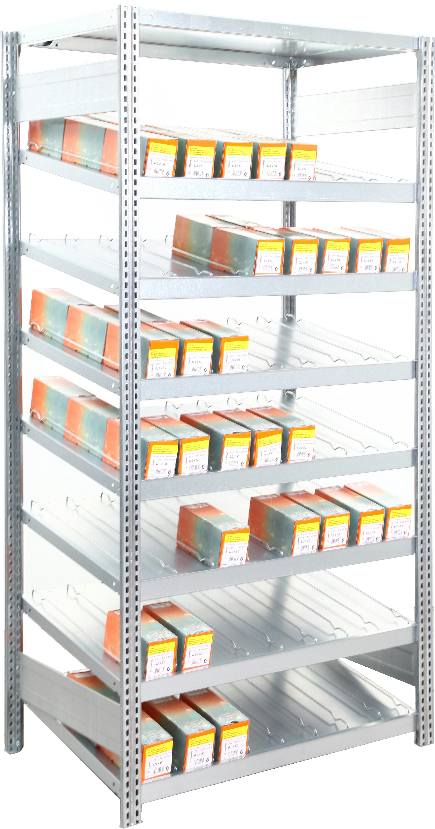 Kanban Grundregal 2000x1005x500 mm HxLxT