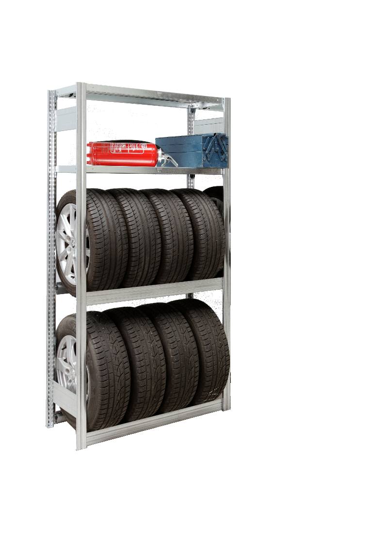 Garagen-Grundregal 2000x1005x400 mm HxBxT