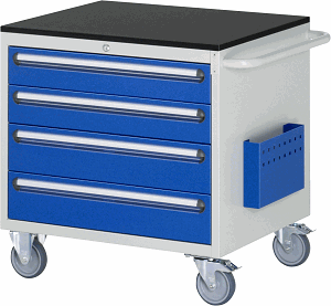 Montagewagen Modell XL3.6, B 770 x T 650 x H 790 mm, Melamin-Top 19 mm