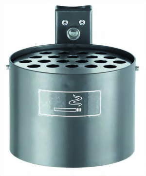 Rund-Ascher für Wandmontage