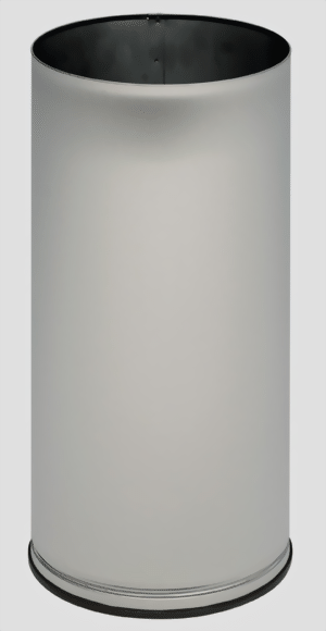 Schirmständer glatt, Edelstahl