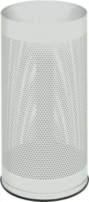 Schirmständer gelocht, lichtgrau