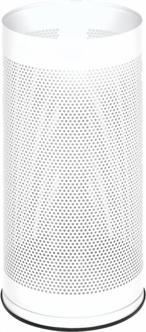 Schirmständer gelocht, weiss